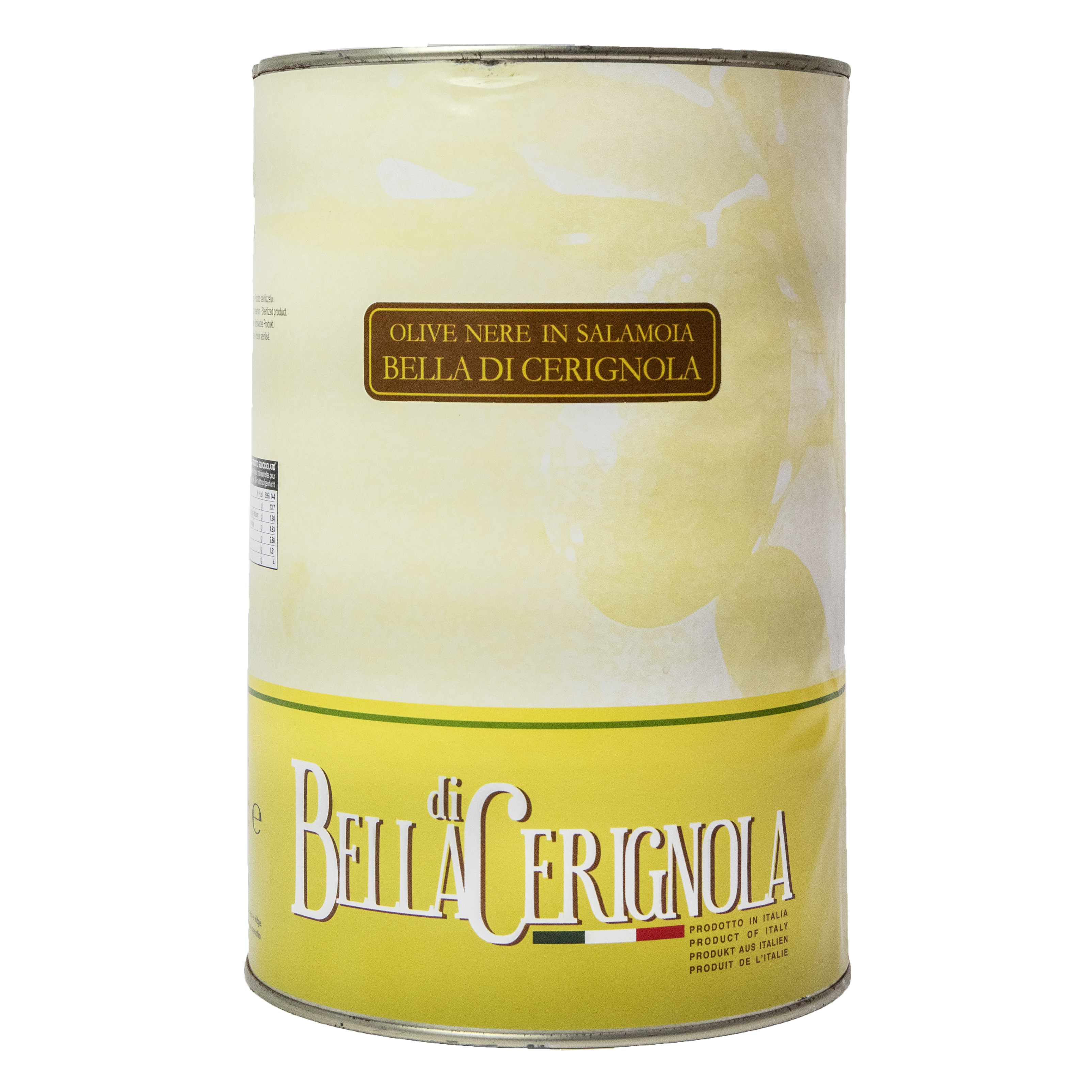 Sorte oliven Bella di Cerignola 4,25 kg