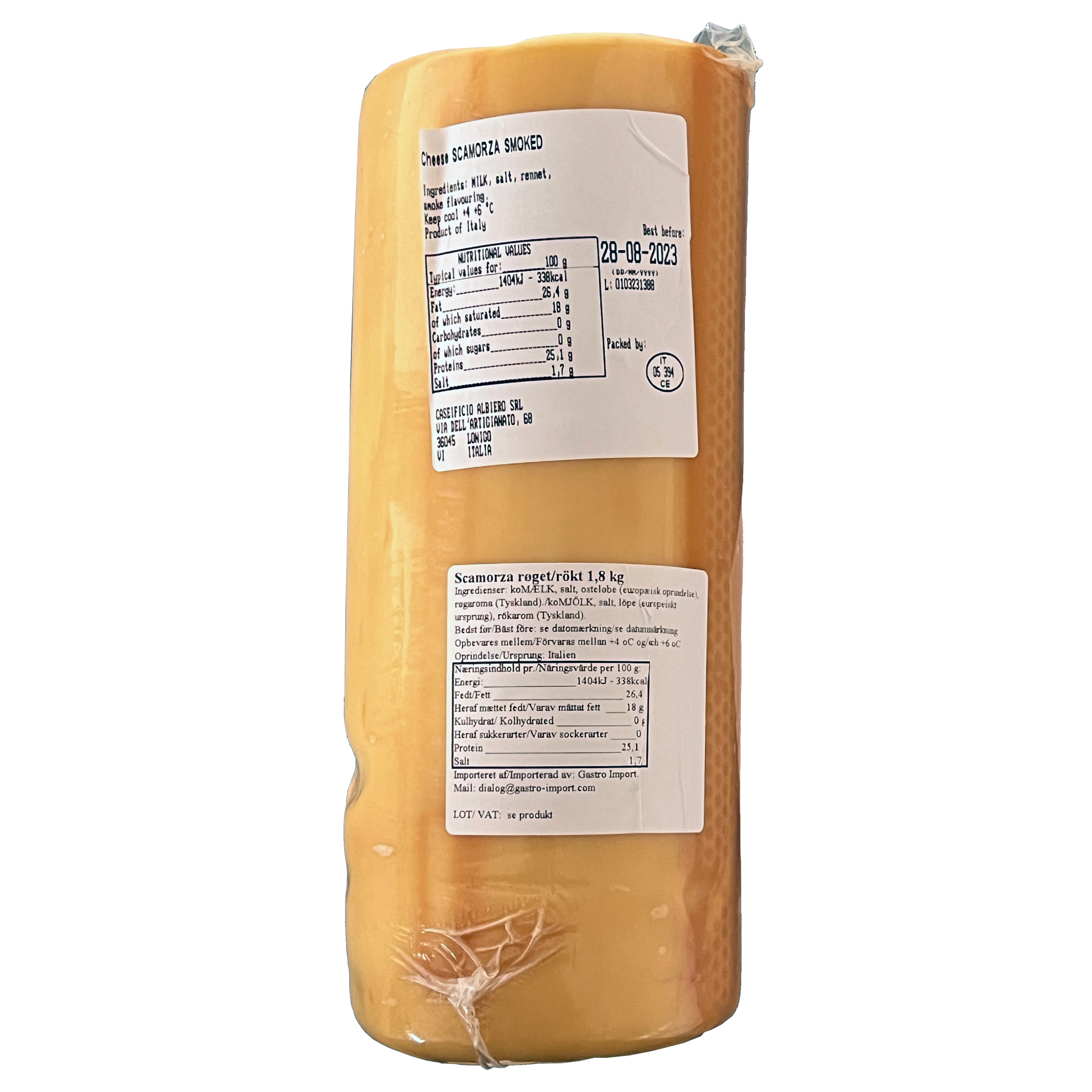 Scamorza affumicata 1,8 kg