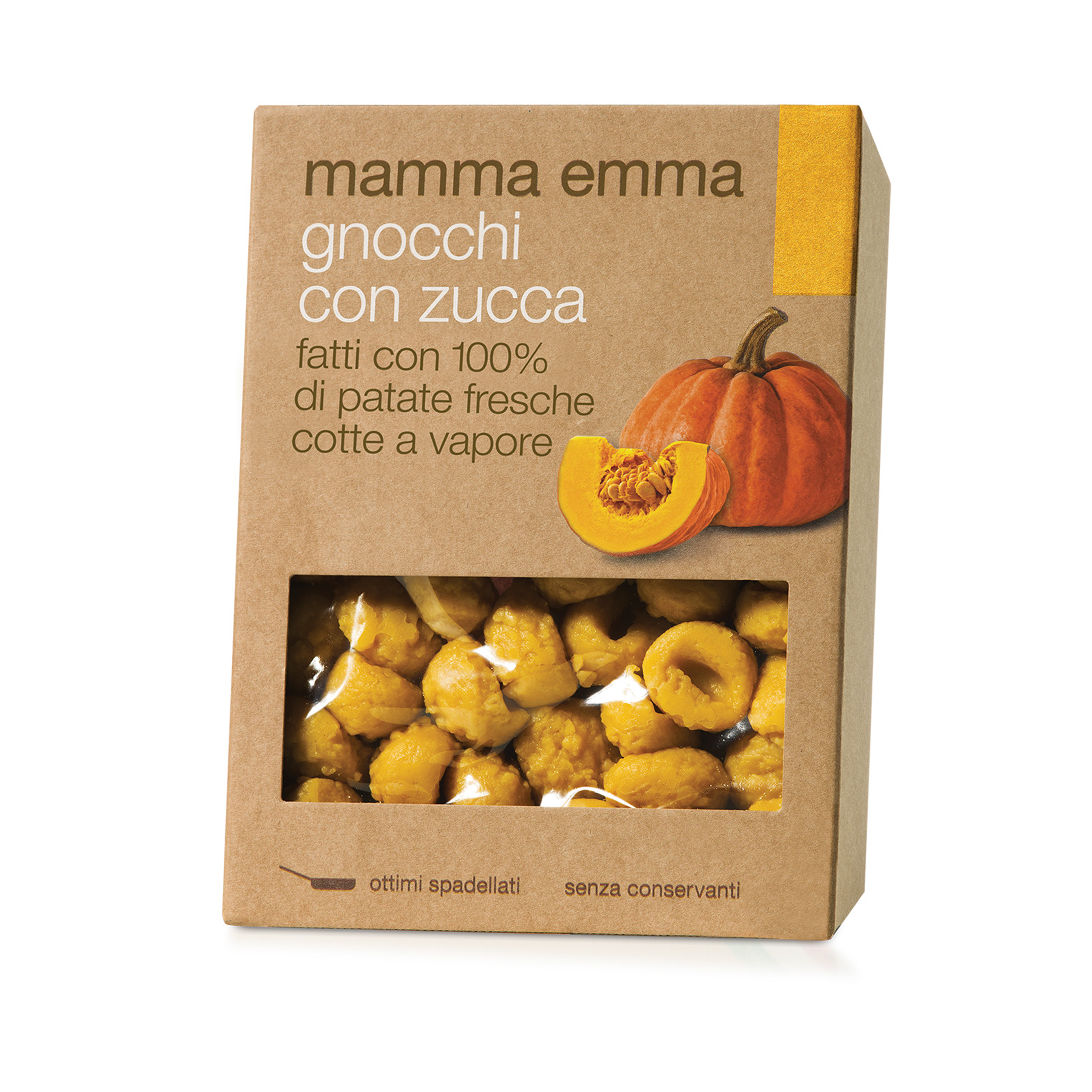 Gnocchi med græskar 400 g