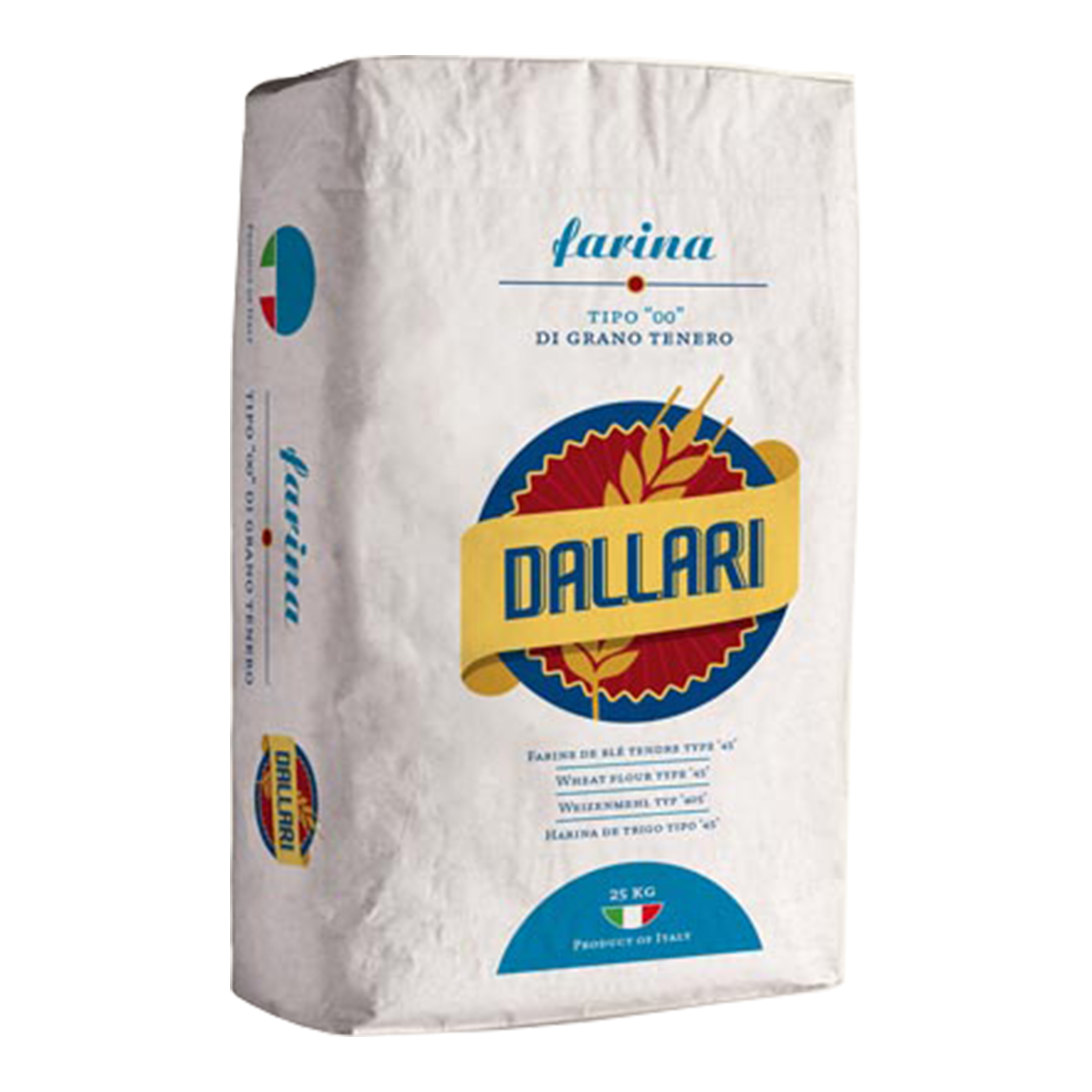 Hvedemel tipo 00 Dallari 25 kg