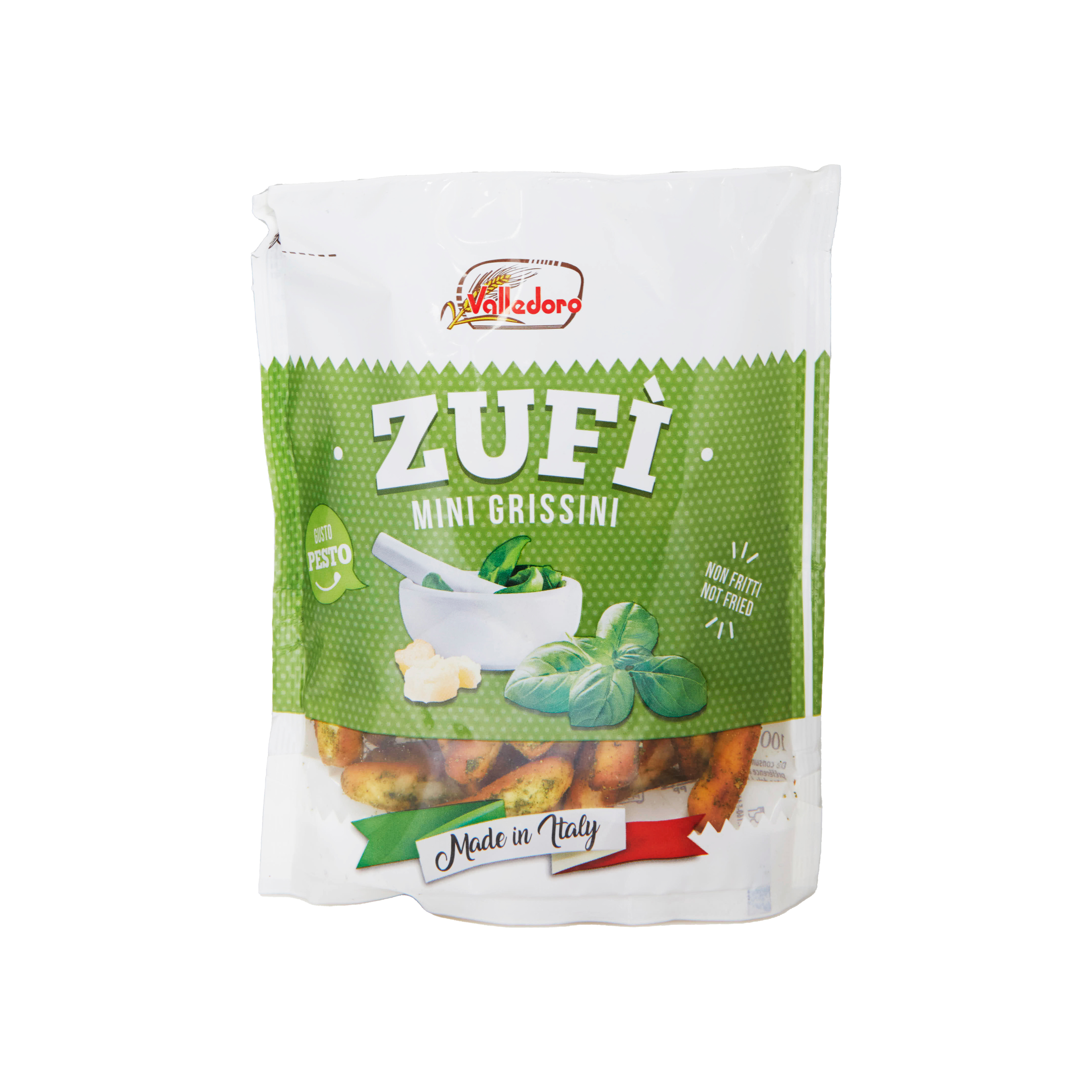 Grissini mini Zufi pesto 100 g