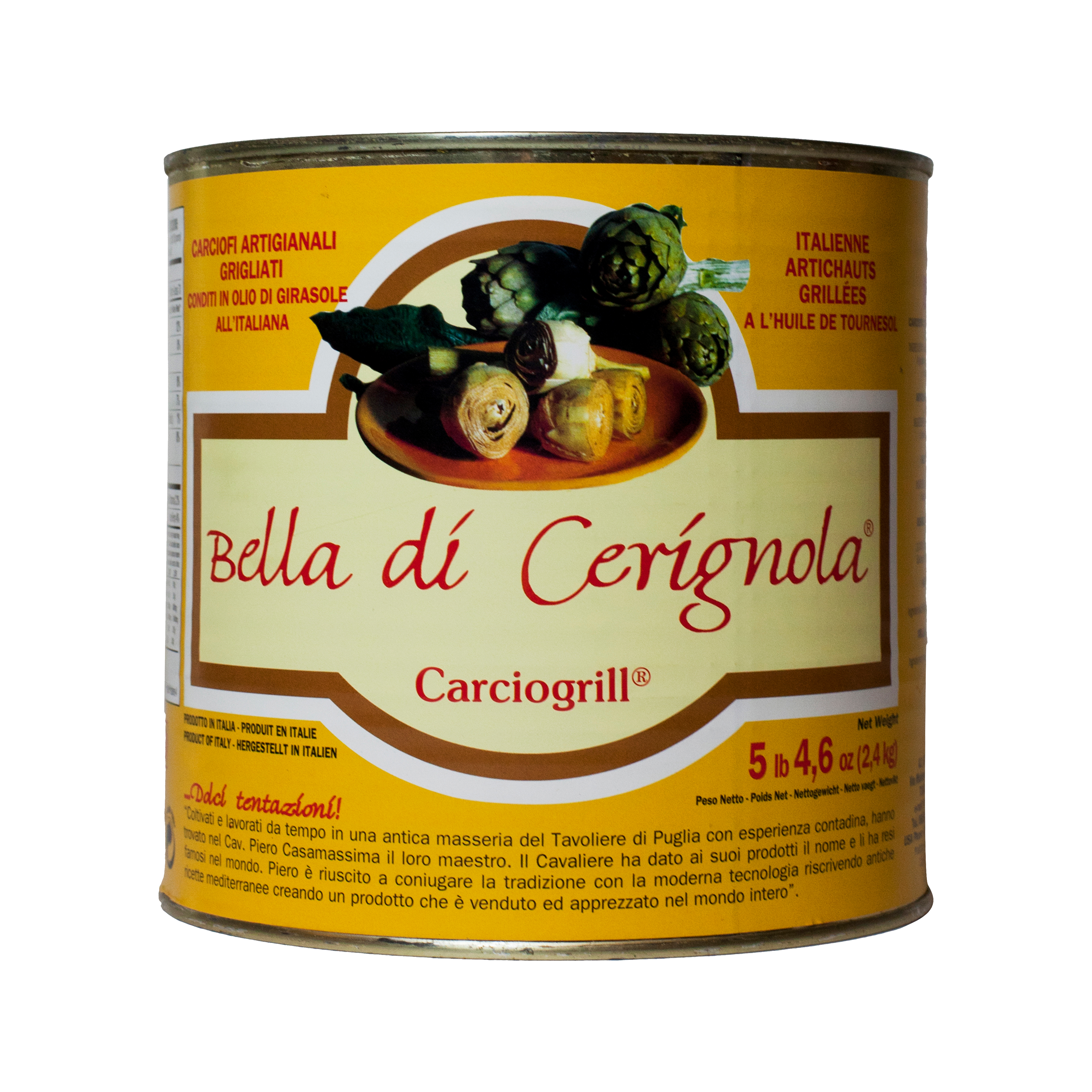 Grillede artiskokker 2,5 kg