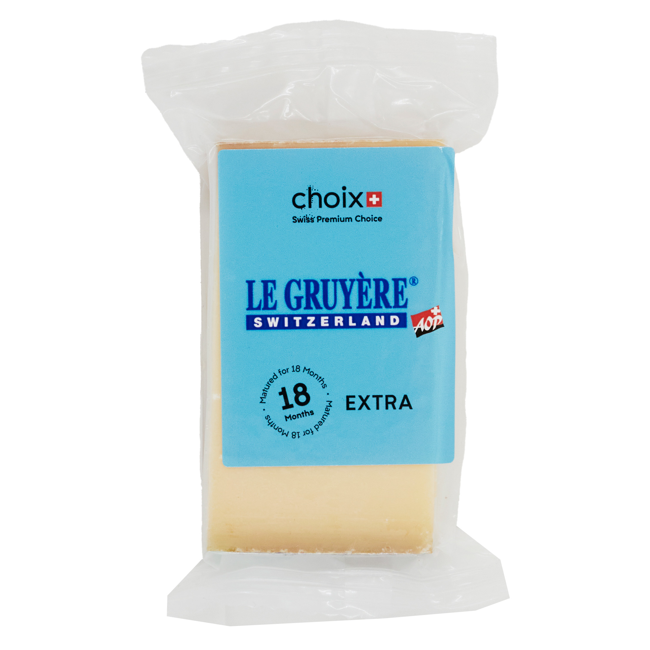 Choix Gruyère AOP Extra 18 md. 170 g