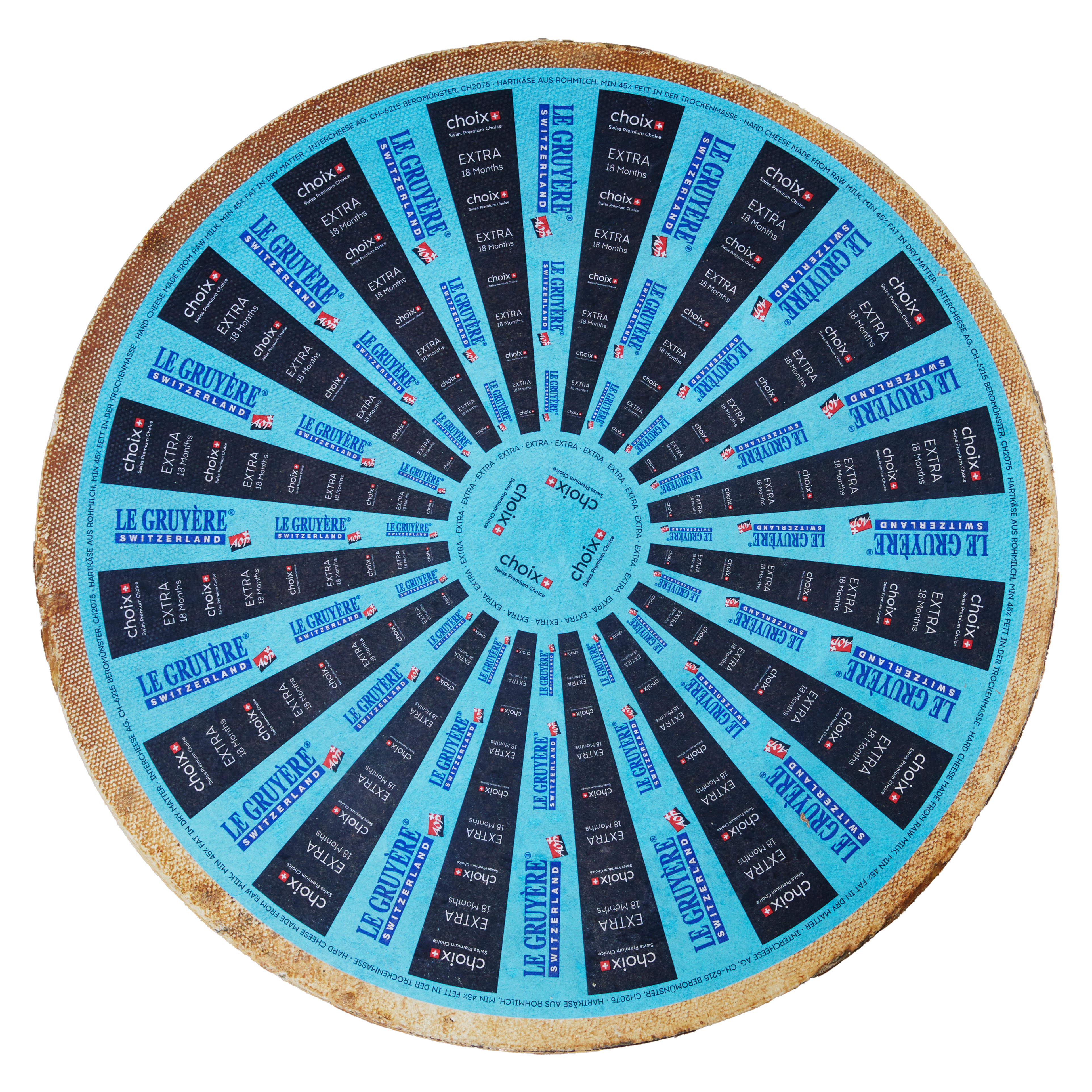 Choix Gruyère AOP Extra 18 md. ca 32 kg
