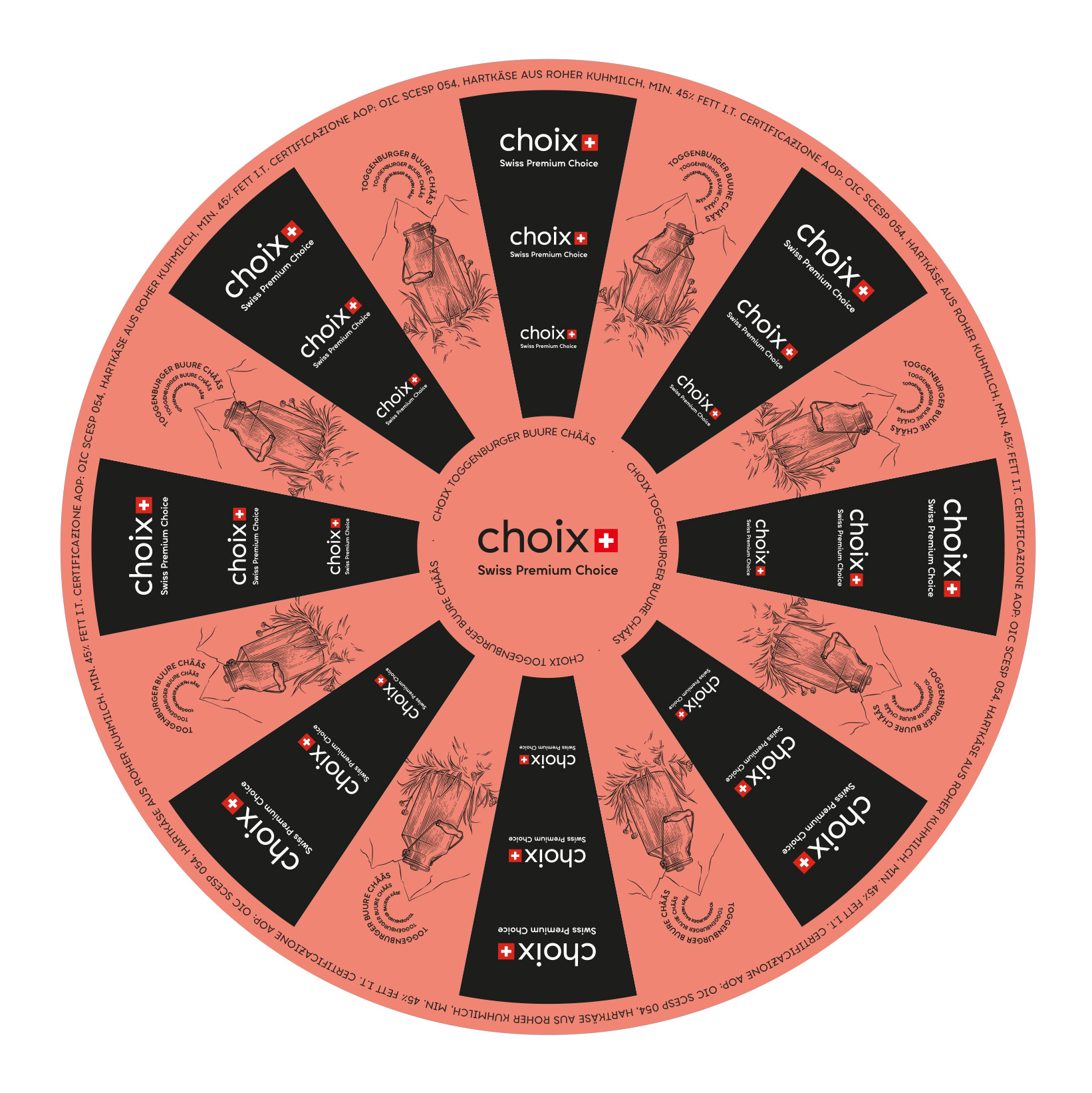 Choix Toggenburger bondost 5 md. 6 kg