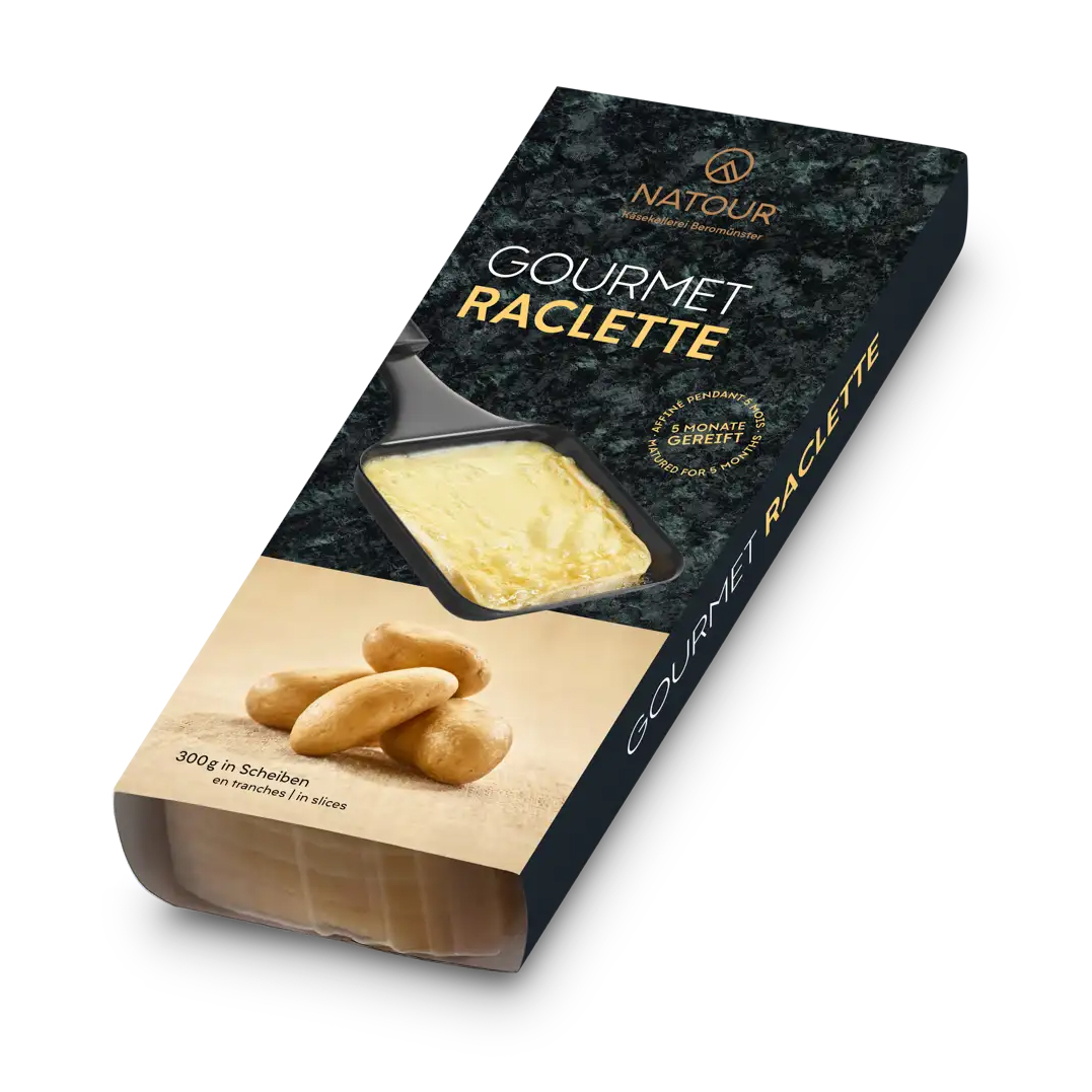 Raclette grottlagred 6 md. NATOUR 300 g