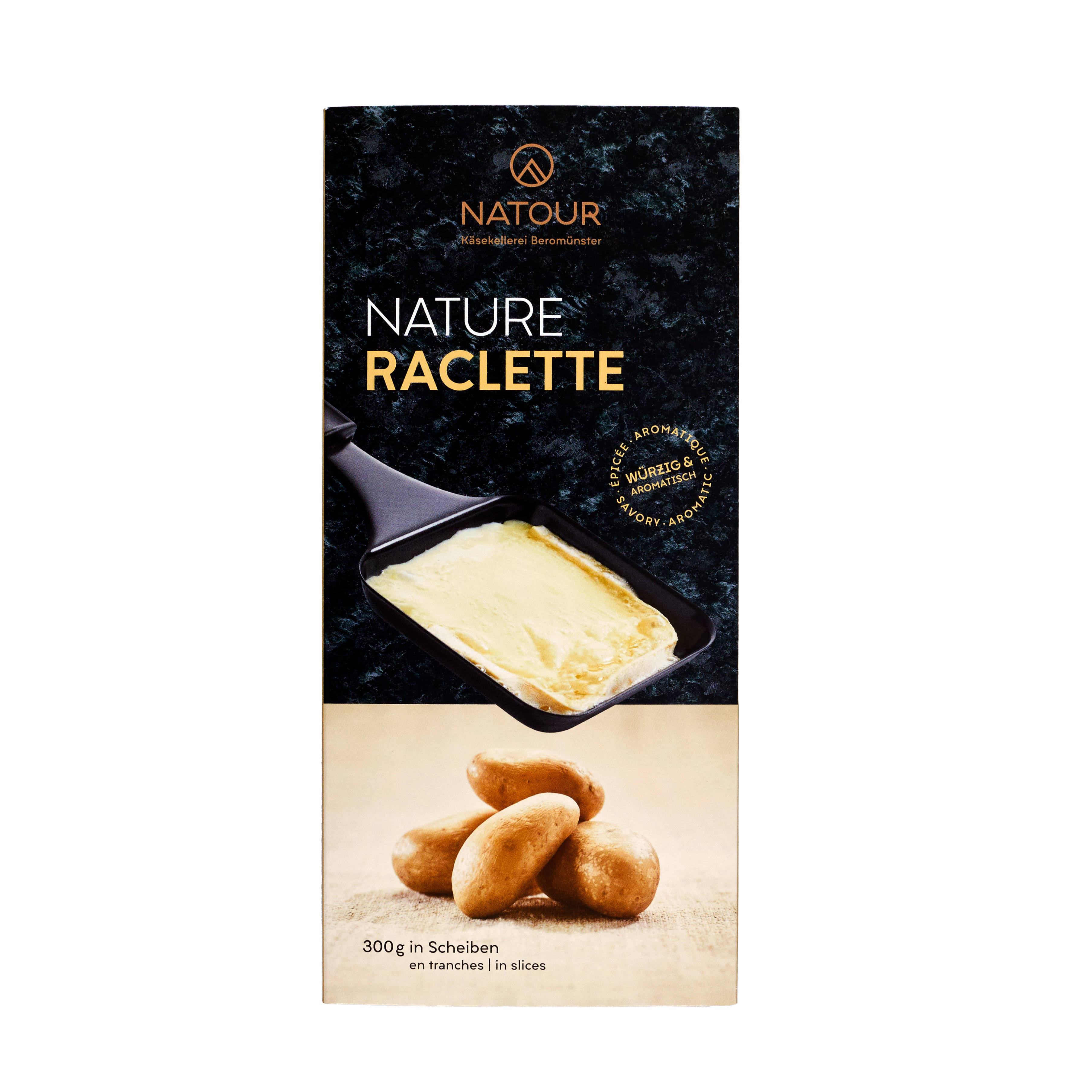 Raclette grottlagred 6 md. NATOUR 300 g