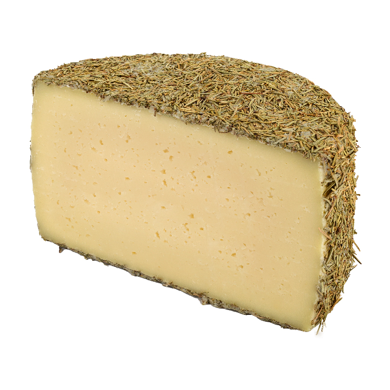 Los Cameros 3-mælksost m. rosmarin 3,3 kg