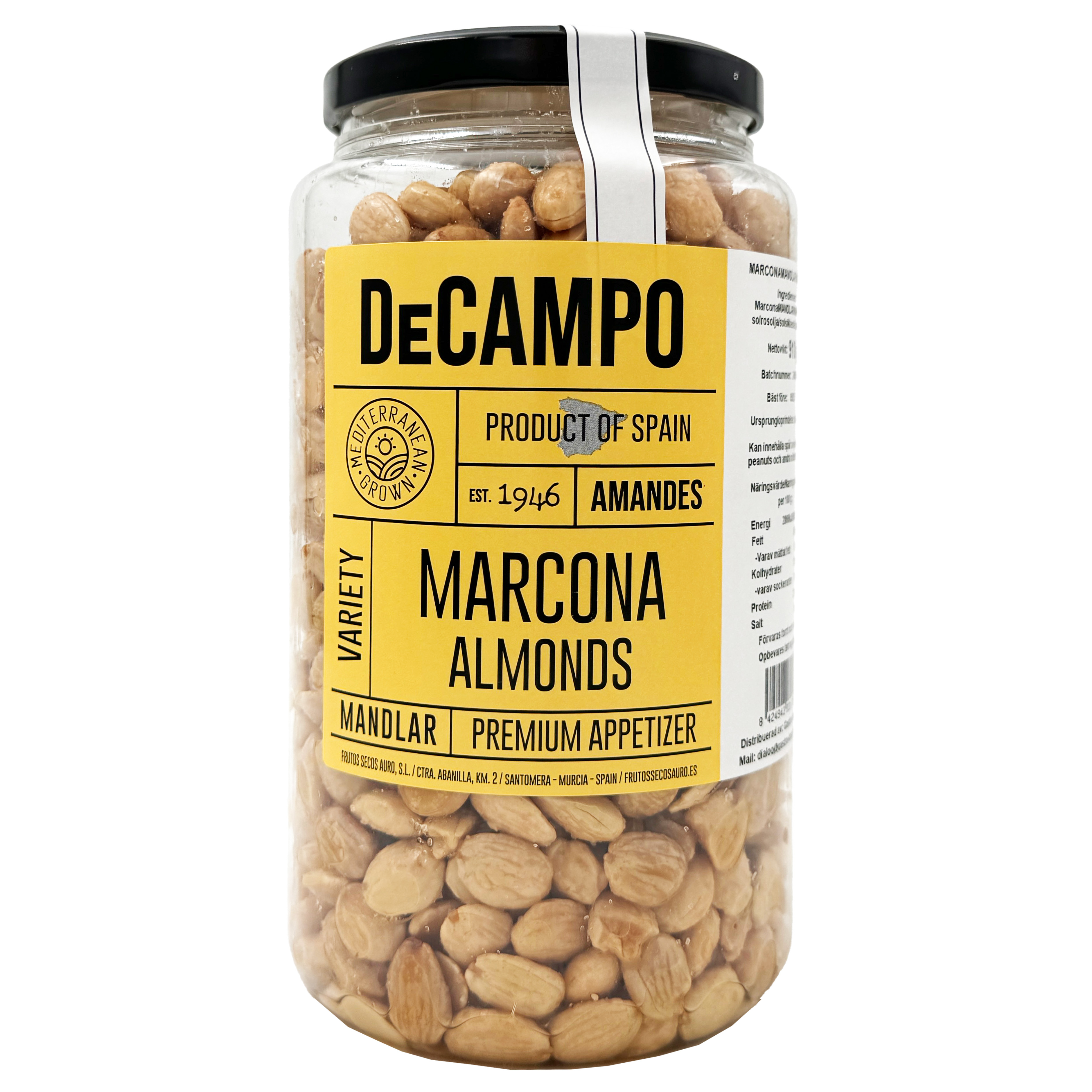 Marcona mandler saltet 910 g