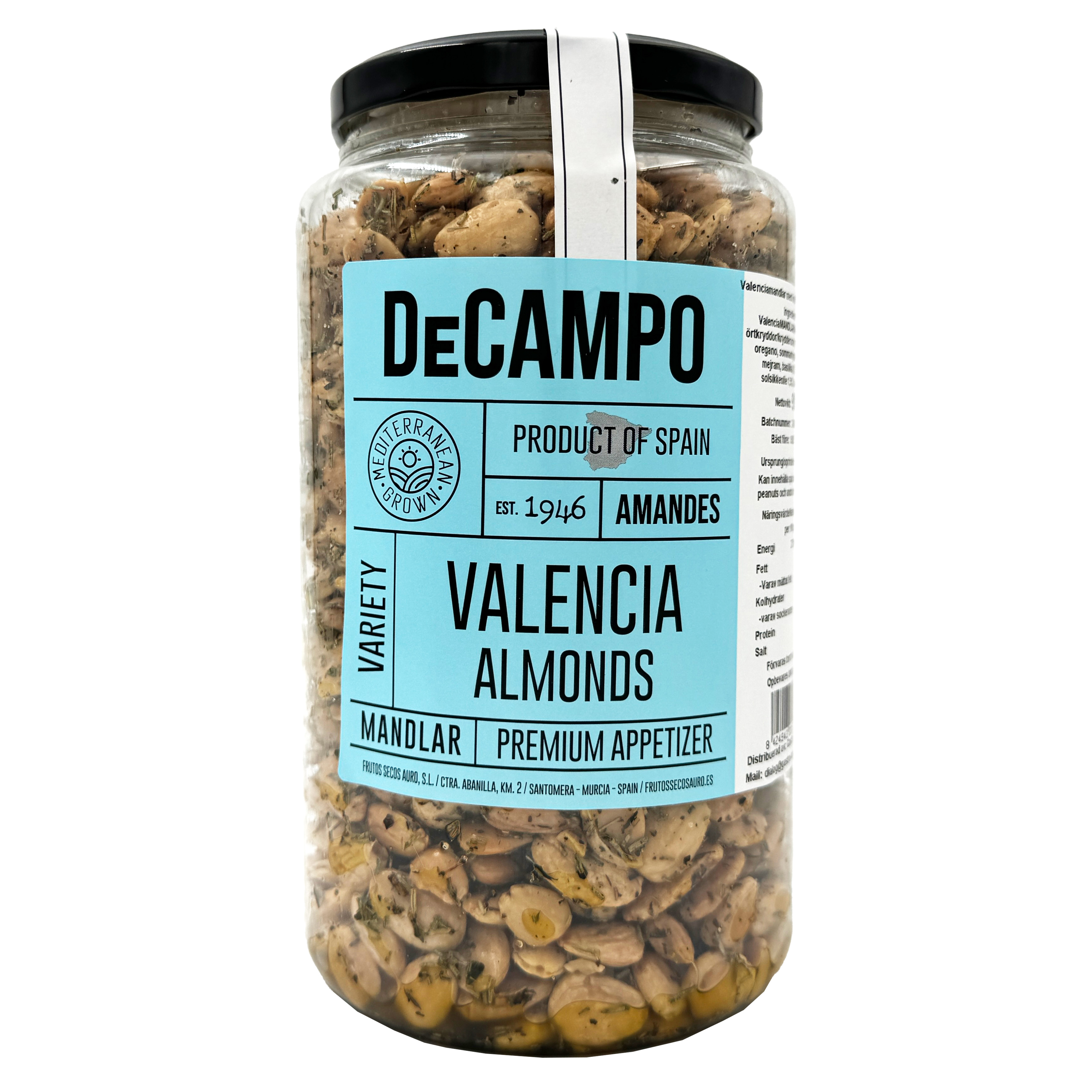 Valencia mandler med krydderurter 910 g