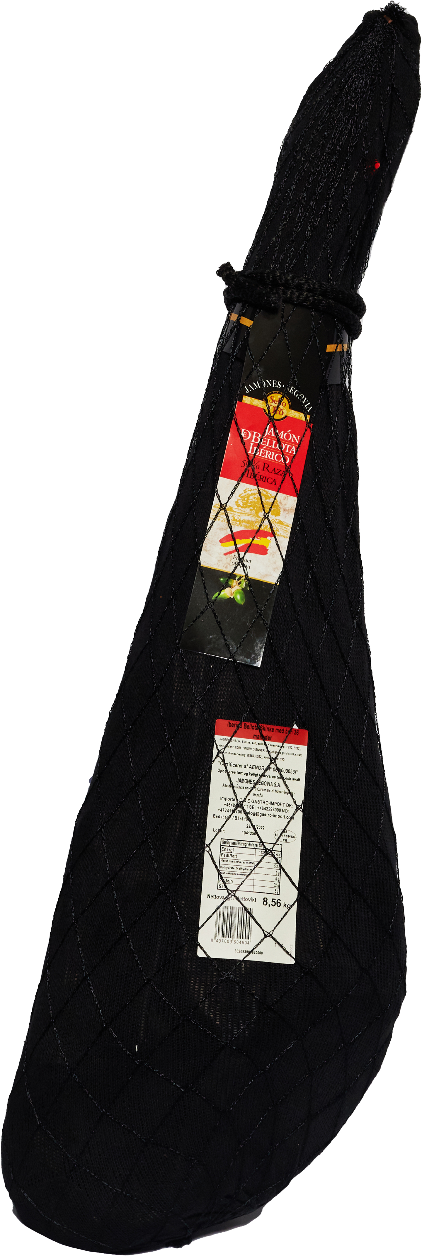 Ibérico Bellota med ben 36 mdr. 7 kg