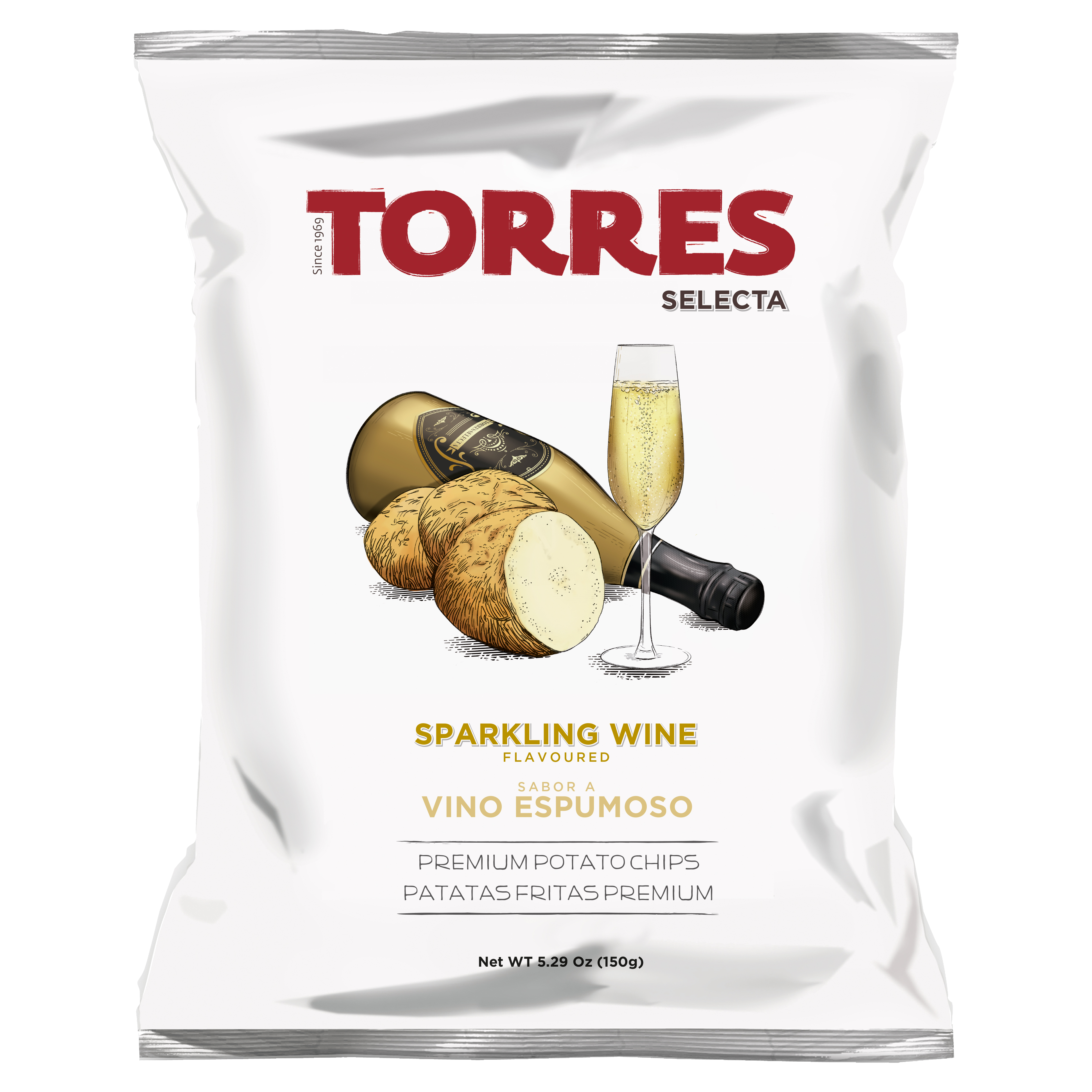 Chips Sparkling Wine 150 g