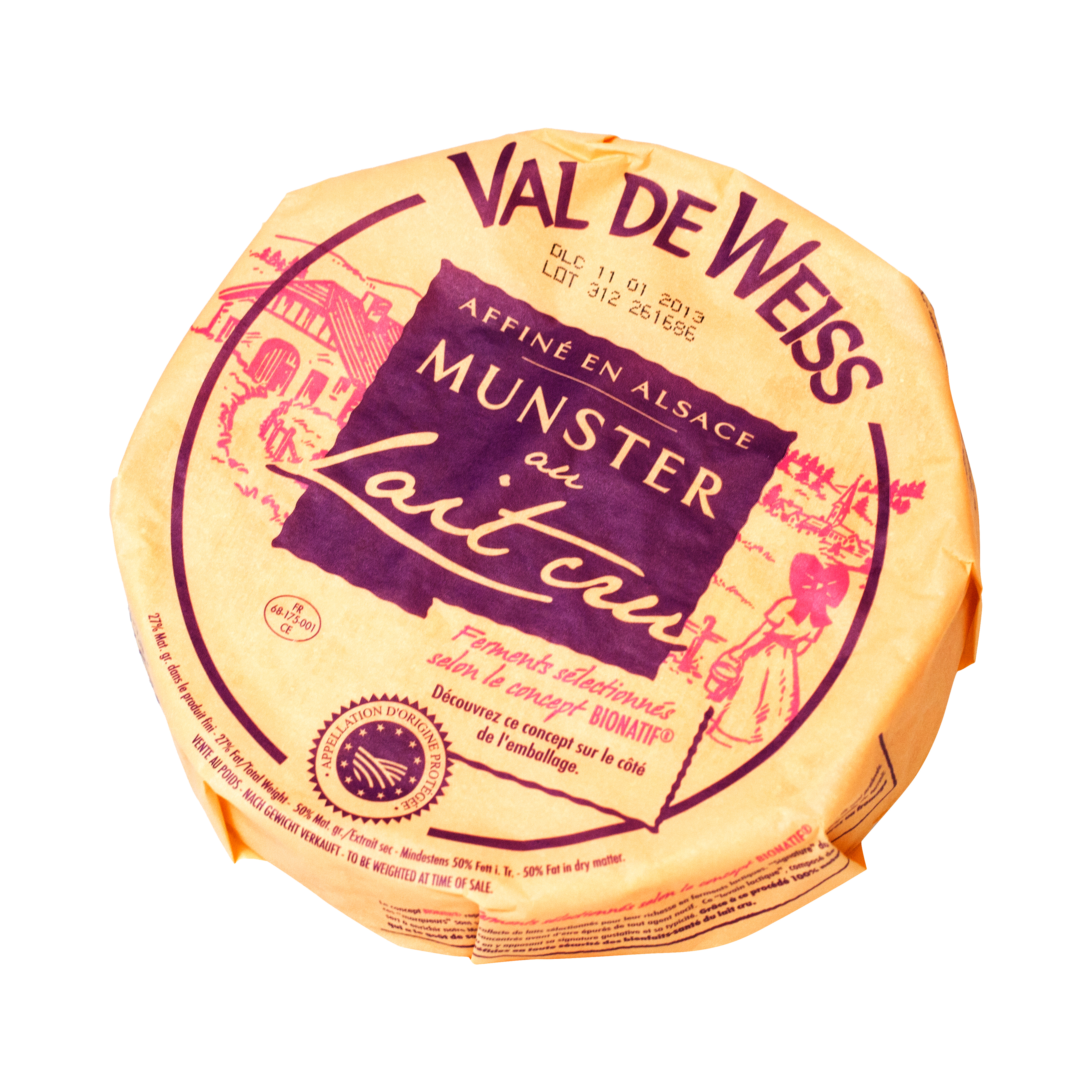 Munster AOP råmælk 800 g