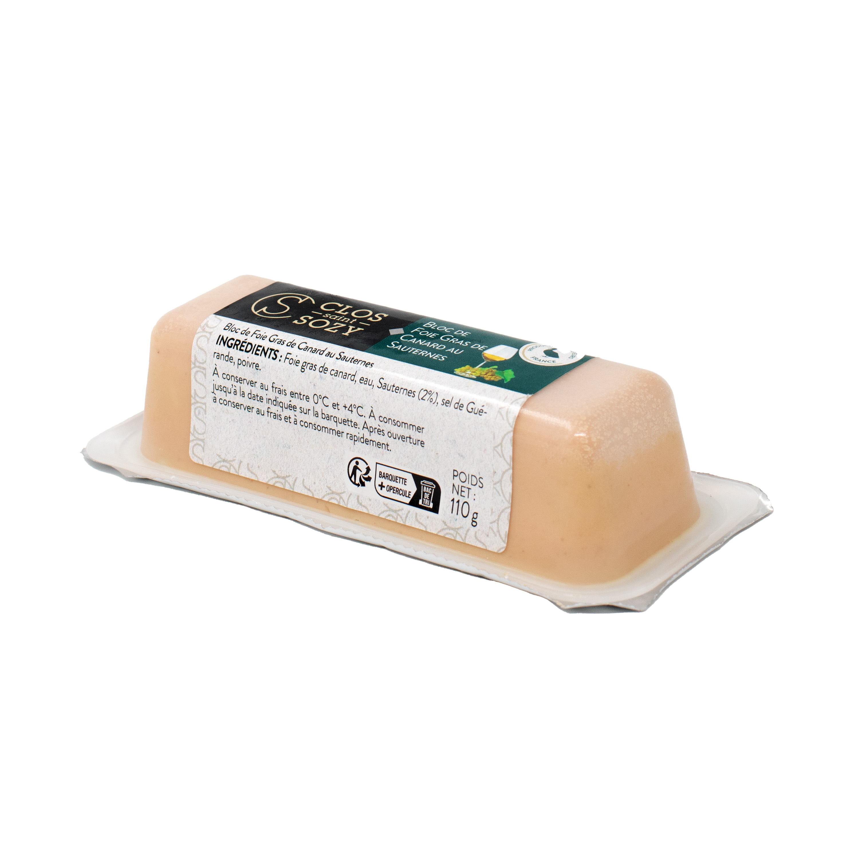 Foie Gras au Sauternes 110 g