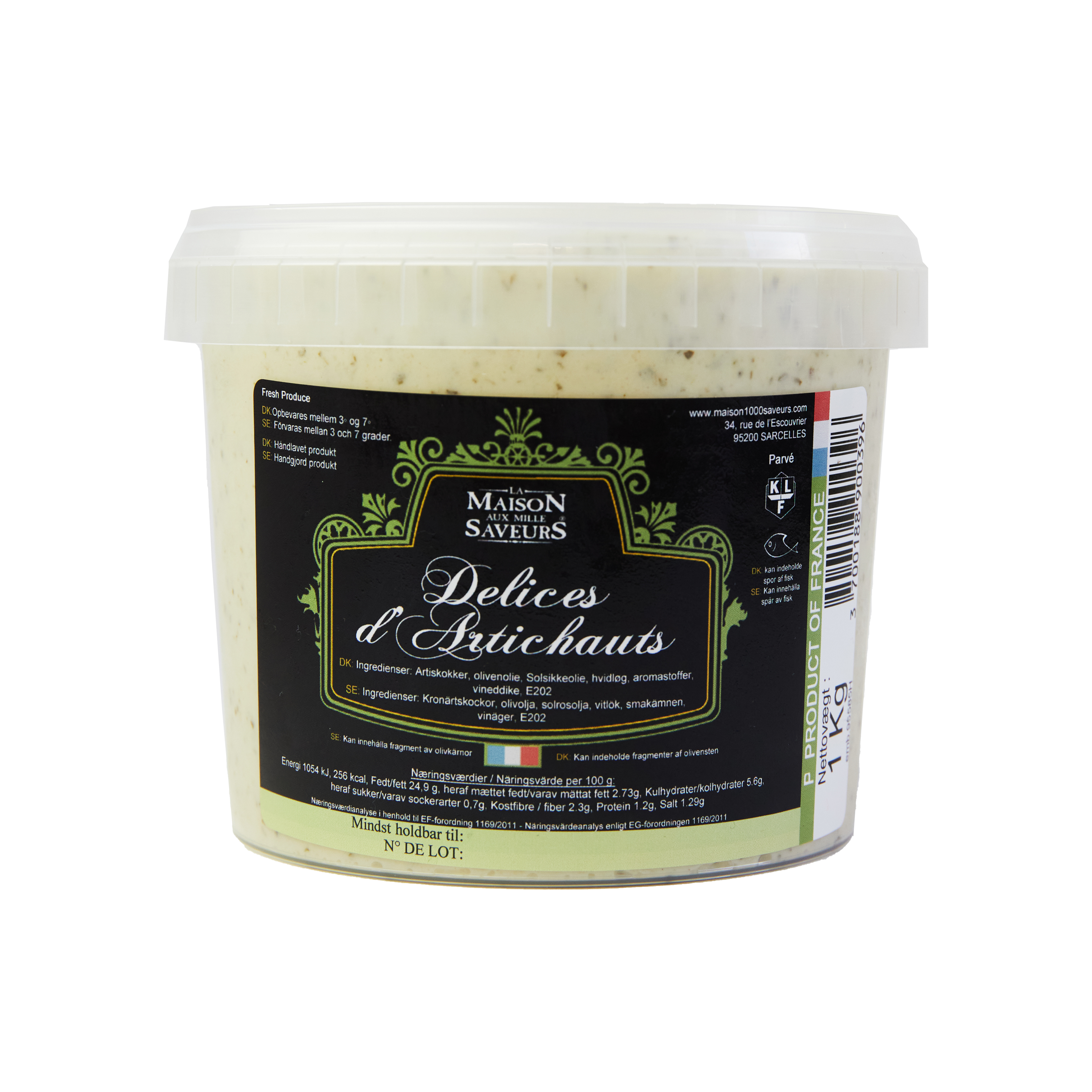 Tapenade af artiskok 1 kg