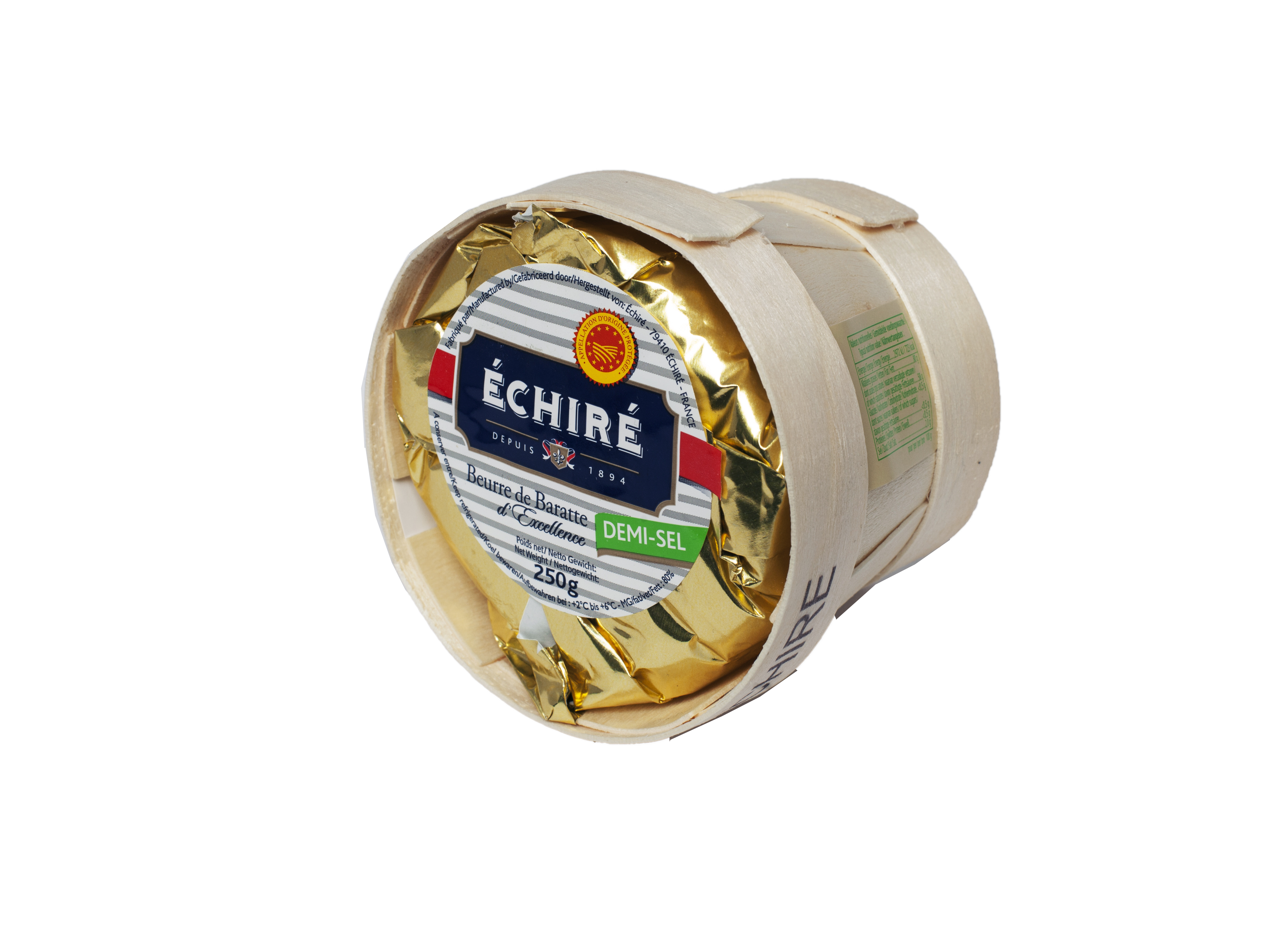 Smør demi-sel Échiré AOP 250 g