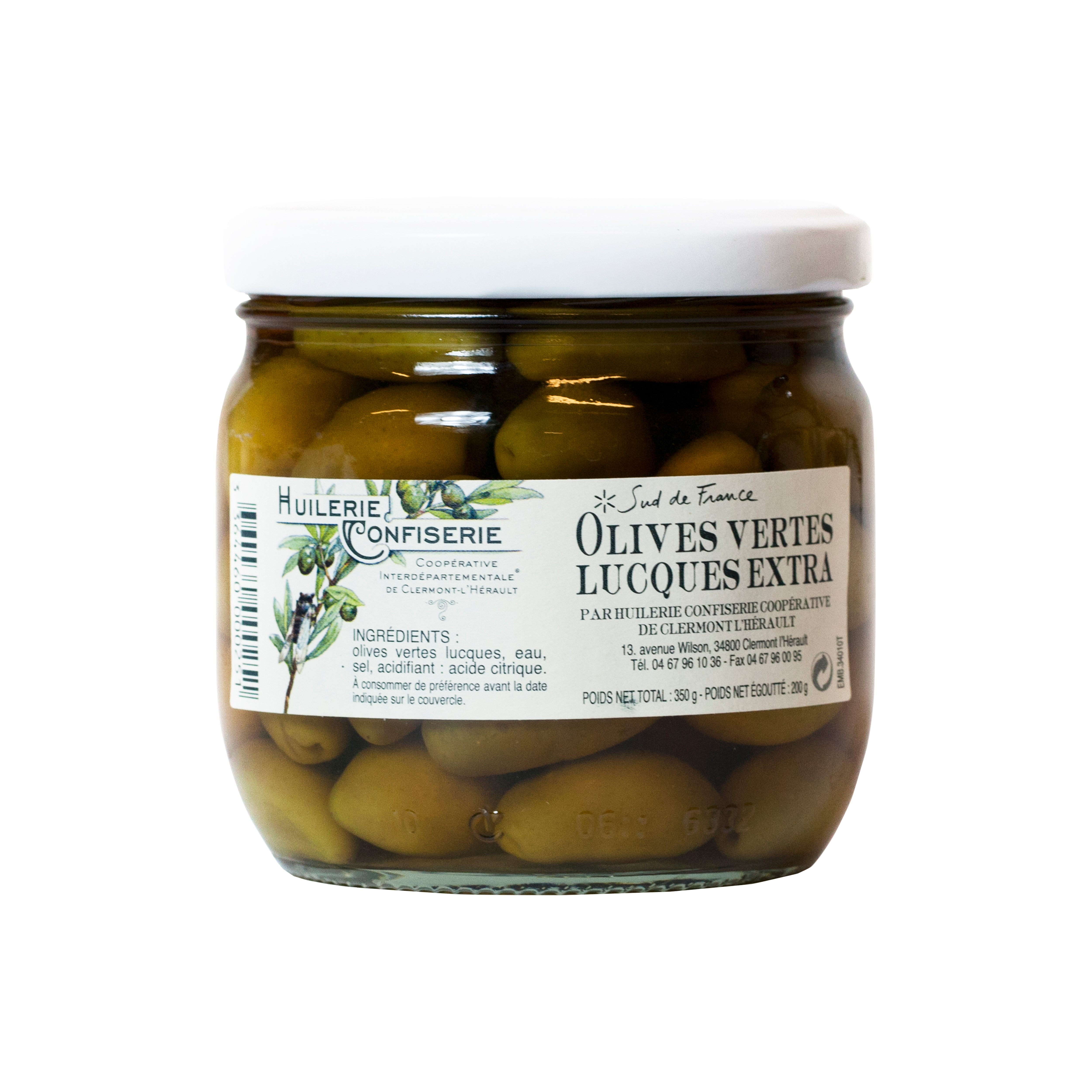 Grønne oliven Lucques