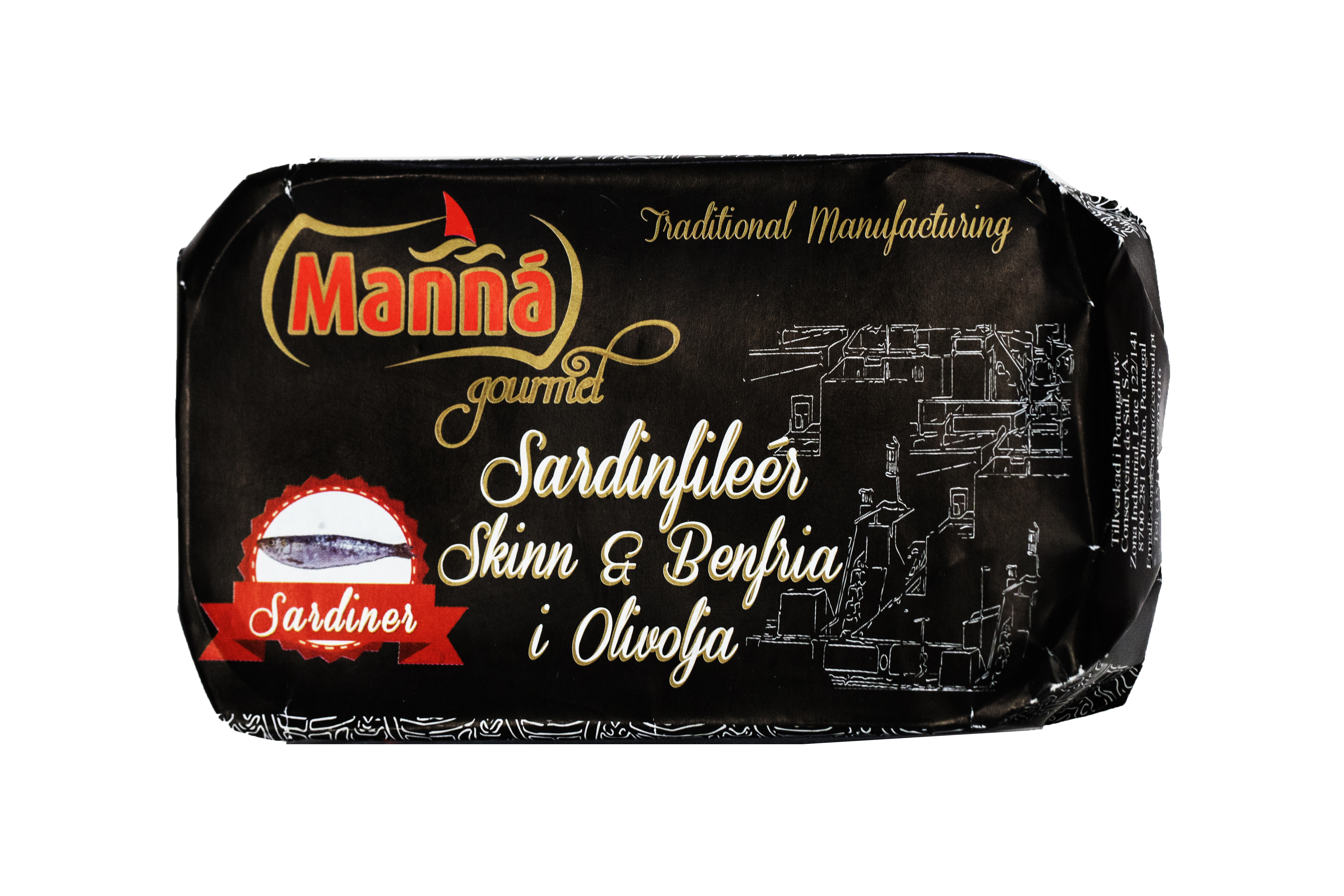 Sardiner flåede og udbenede 120 g