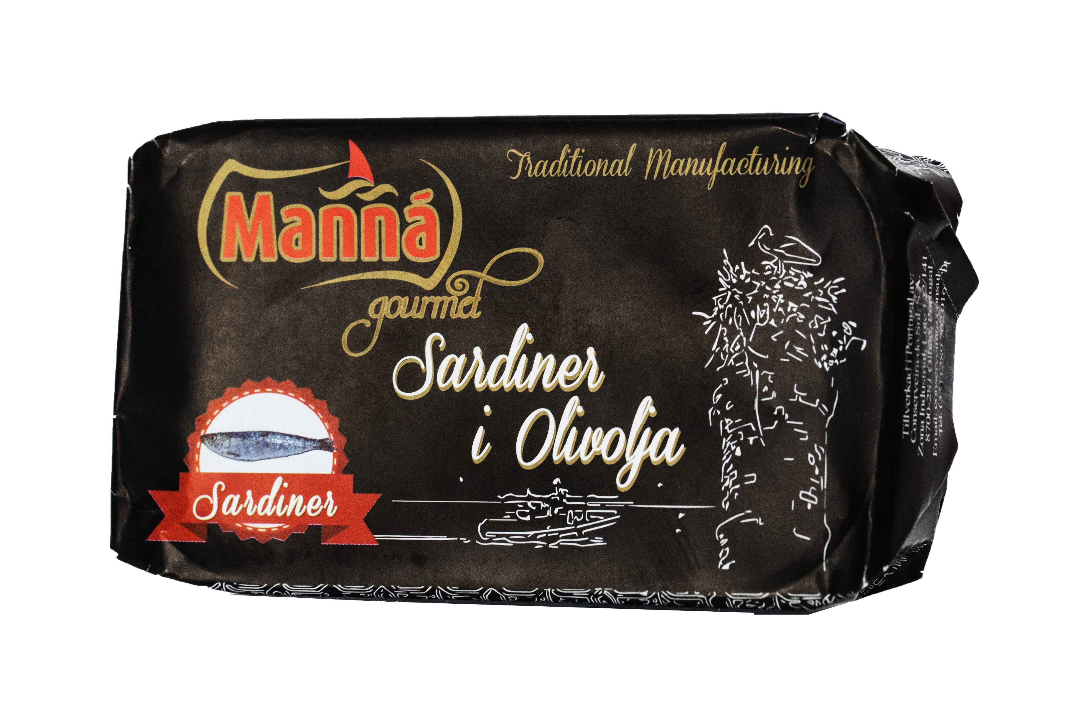 Sardiner i olivenolie 120 g