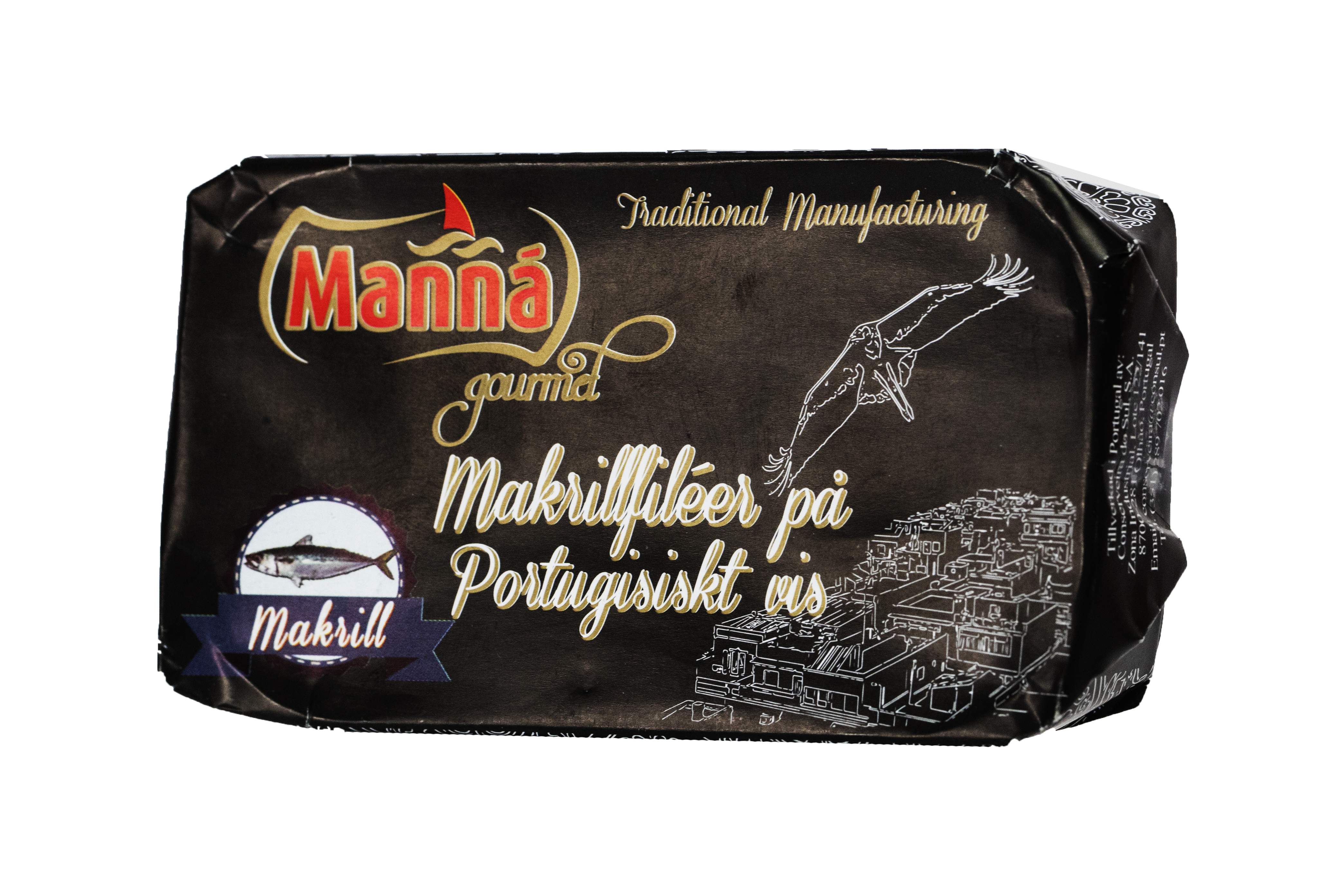 Makrel i olivenolie og grønt 120 g