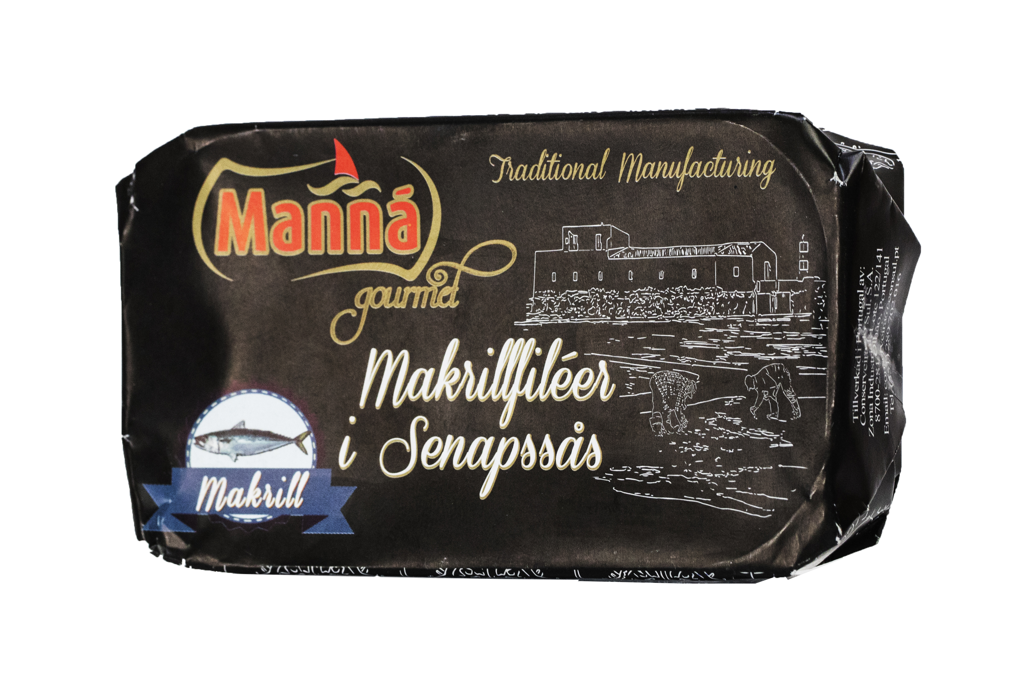 Makrel i sennepssauce 120 g