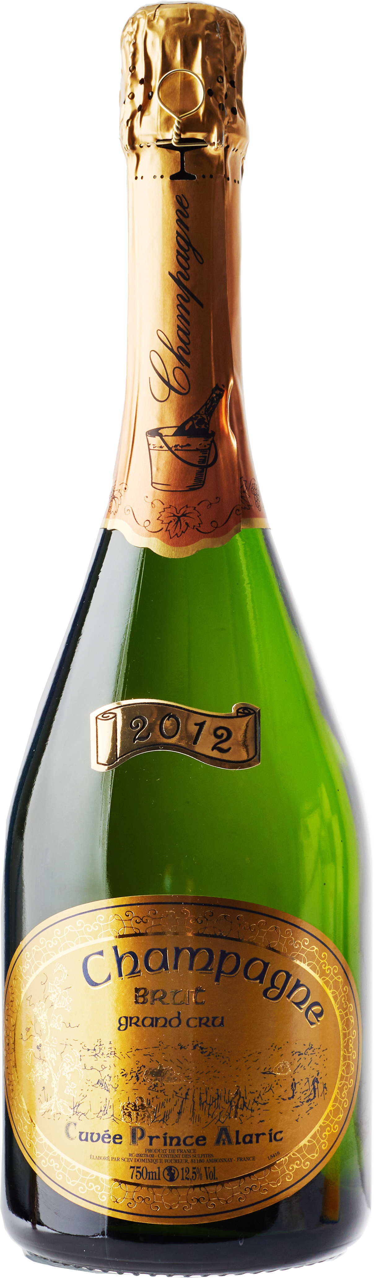 Champagne Cuvée Prince Alaric 2012